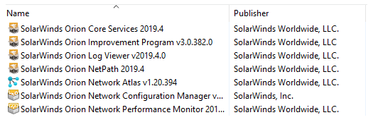 solarwinds