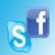 skype and facebook